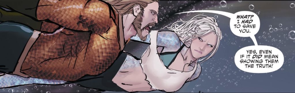 Aquaman and Dolphin from Aquaman #27