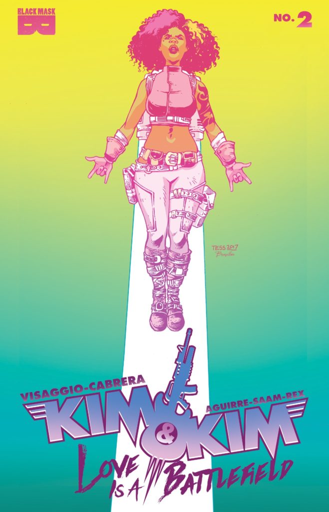 Kim & Kim: Love is a Battlefield #2 Cover