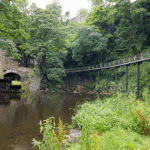 The Goyt River in the rain