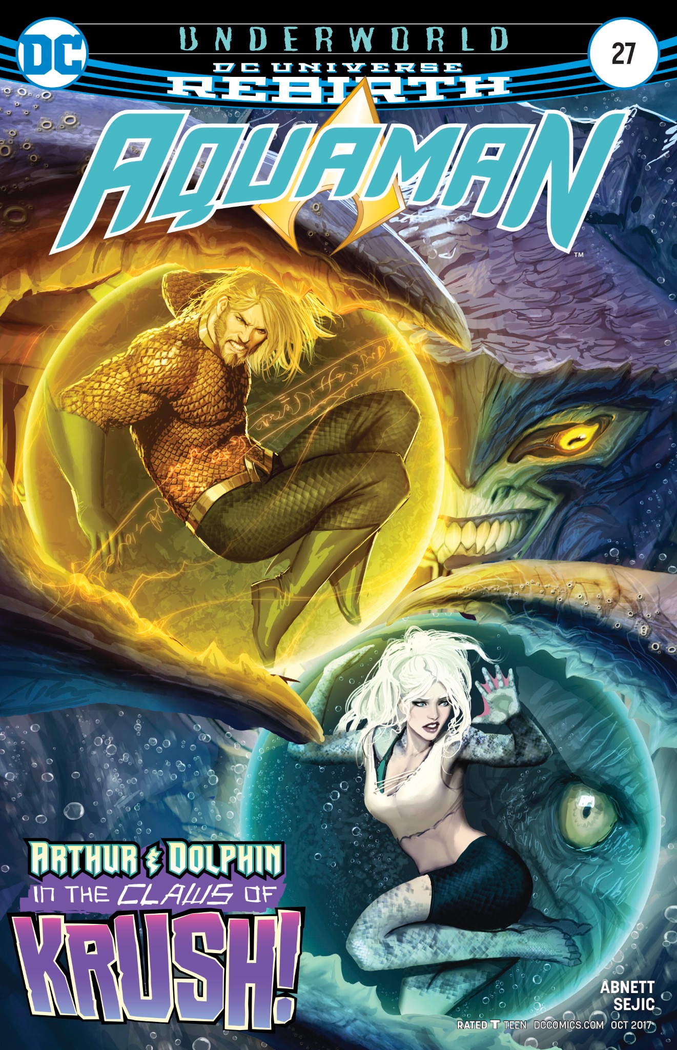 Aquaman #27 cover