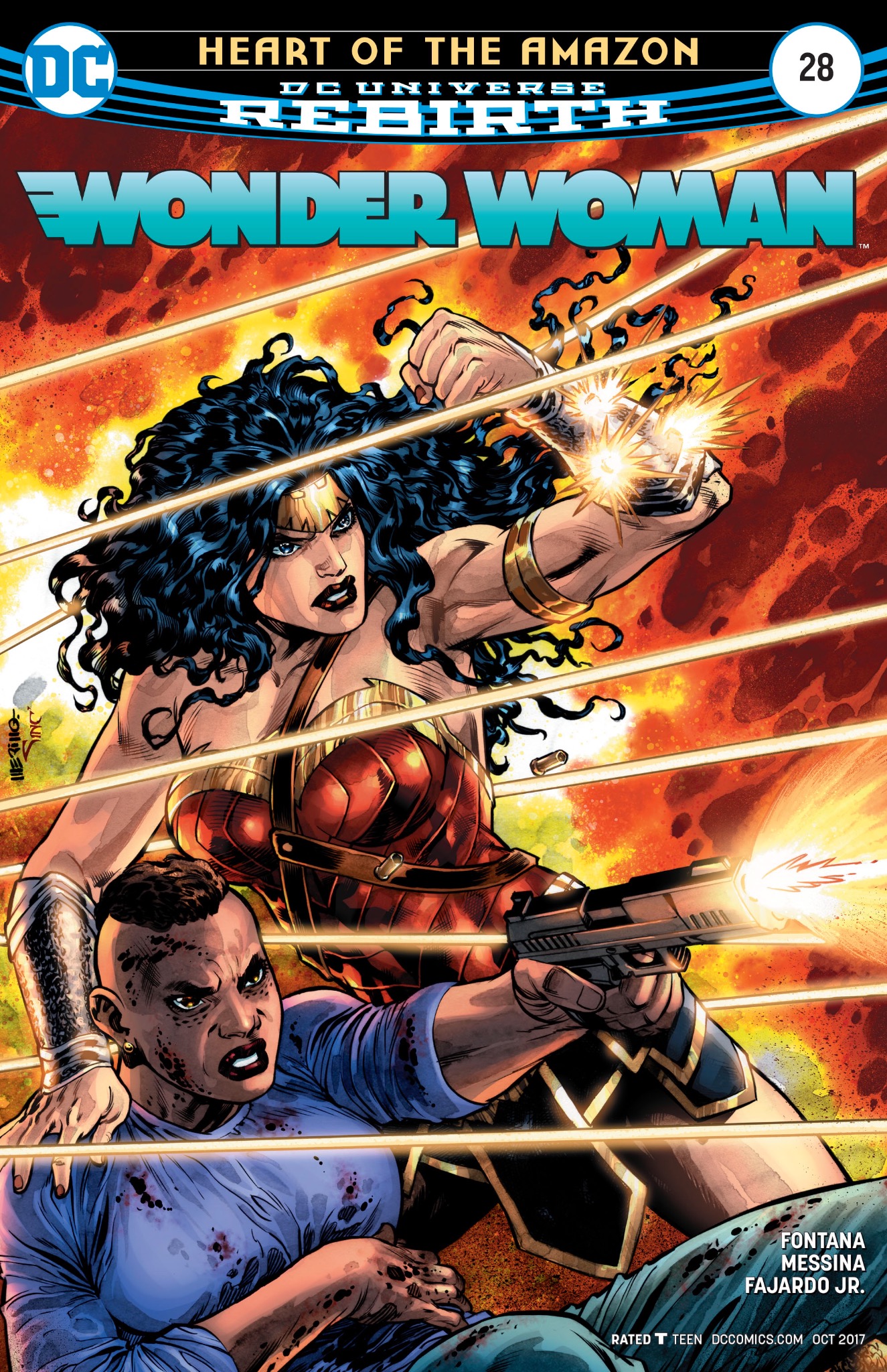 Wonder Woman #28 cover
