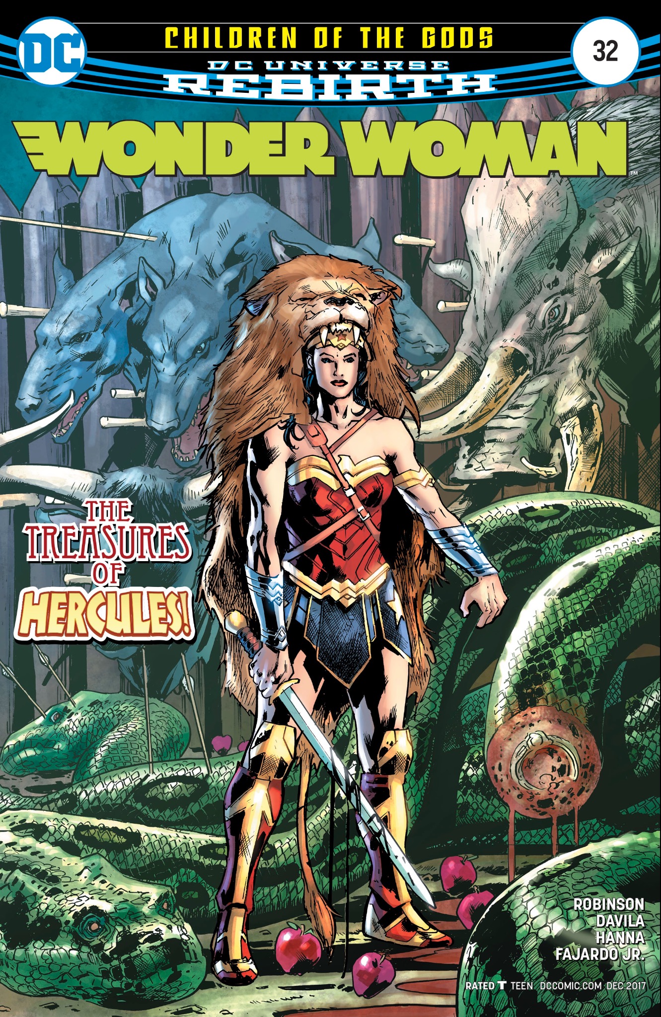 Wonder Woman #32 Cover