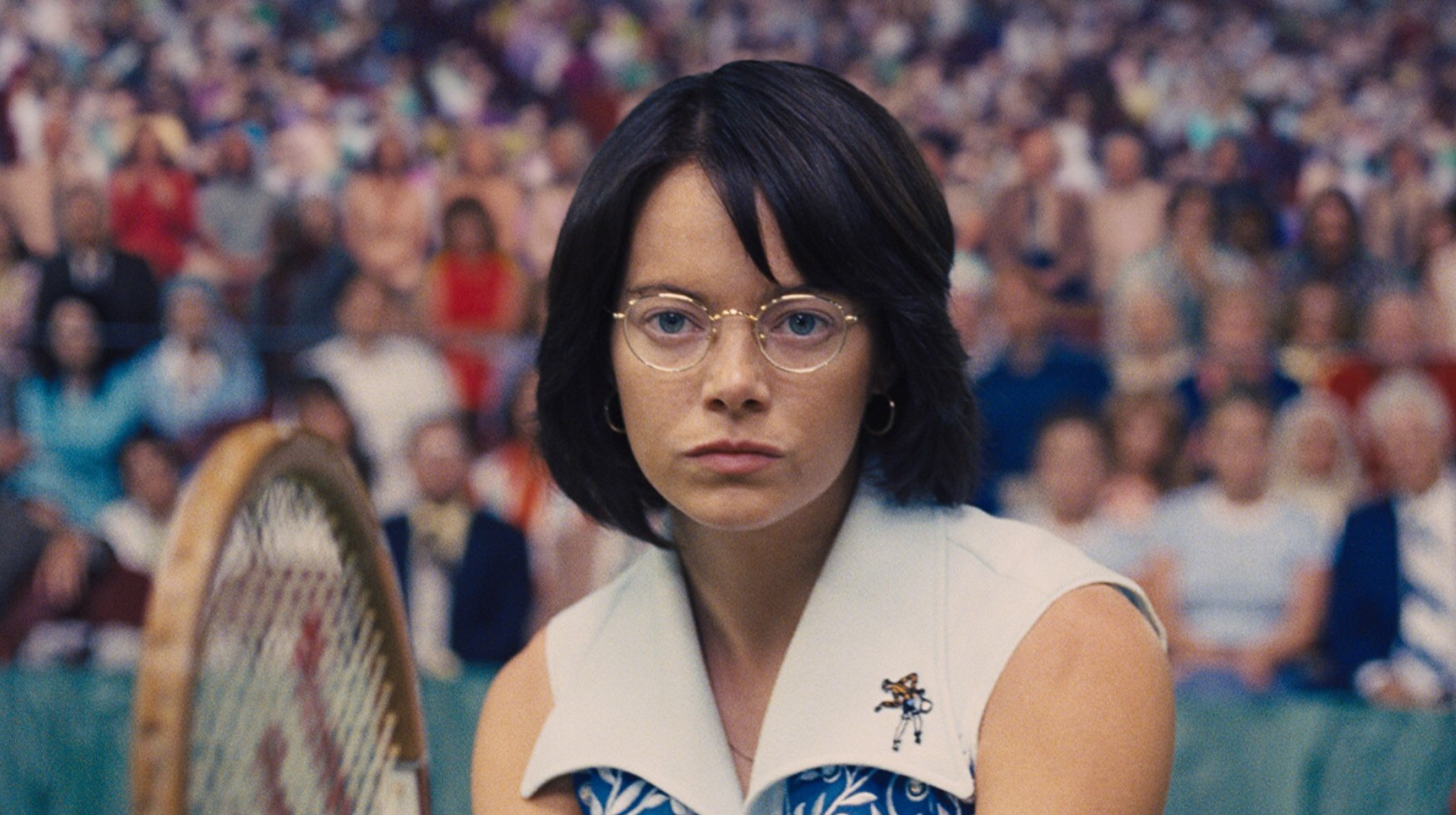 Emma Stone as Billie Jean King in Battle of the Sexes